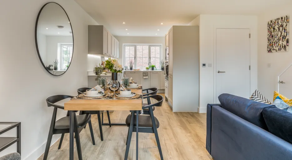 HARTLEY ACRES, 2 bedroom show home dining